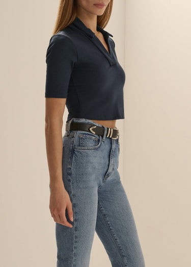 Favorite Daughter The Reading Polo in Navy