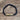 Flint Beaded Single Bracelet: Brass Snake / Large