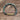 Flint Beaded Single Bracelet: Brass Snake / Large