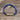 Flint Beaded Single Bracelet: Brass Snake / Large