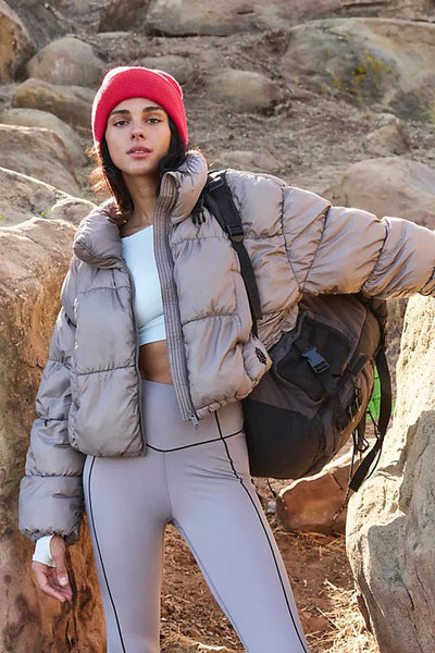 (取寄) エフピー ムーブメント レディース イン ア バブル パファー ジャケット FP Movement women In A Bubble Puffer Jacket Nordic Trail FP Movement In A Bubble Puffer Jacket in Nordic Trail - Estilo