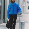FP Movement In A Bubble Puffer Jacket in Rivera Blue