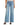 Frame Le Slim Palazzo in Dovetail Raw Fray