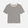 Frame The Baby Tee in Navy Multi