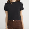 Frame The Boxy Tee in Black