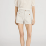 Frame The Cruise Short in Flax Stripe