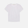 Frame The Gathered Tee in White - Estilo Boutique