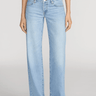 Frame The Gray in Dodger Offset Hem