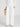 Frame The Lax in White Raw Fray