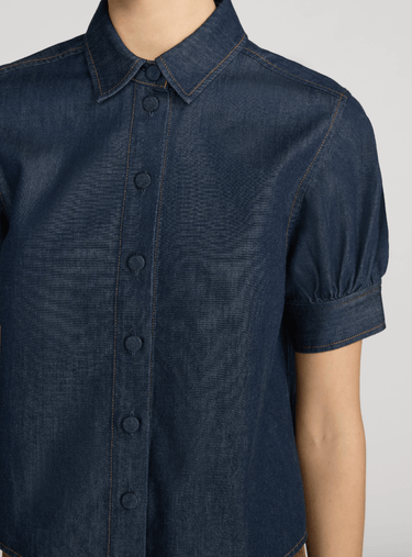 Frame The Poise Top in Rinse