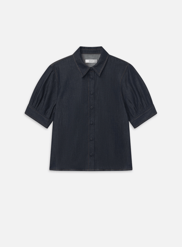 Frame The Poise Top in Rinse