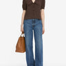 Frame The Sailor Blouse in Coffee