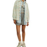 Free People Girl Meets Boy Plaid Shirt in Tea Combo - Estilo Boutique