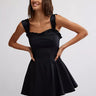 Free People Midnight Magic Mini Dress in Black - Estilo Boutique
