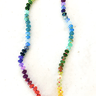 Gems by SJ Gemstone Necklace 20" in Rainbow - Estilo Boutique