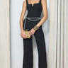 Generation Love Balius Light Weight Crepe Jumpsuit in Black - Estilo Boutique