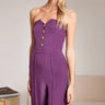 Generation Love Camilo Crepe Jumpsuit in Eggplant