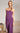 Generation Love Camilo Crepe Jumpsuit in Eggplant