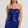 Generation Love Ettie Sequin Bustier in Ultramarine - Estilo Boutique