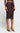 Generation Love Jessica Leopard Mesh Skirt in Muted Brown Black