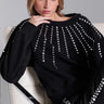 Generation Love Juno Studded Sweatshirt in Black
