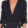 Generation Love Lehti Jersey Bodysuit in Black
