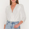 Generation Love Lehti Jersey Bodysuit in White