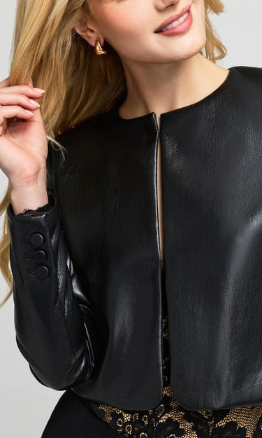 Generation Love Lindy Vegan Leather Jacket in Black