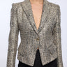 Generation Love Mara Tweed Jacket in Gold Multi