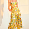 Generation Love Mondo Floral Poplin Skirt in Floral Fantasy