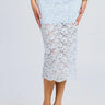 Generation Love Rave Sequin Lace Skirt in Opal - Estilo Boutique