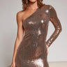Generation Love The Tracie Sequin Dress in Coco