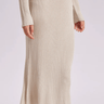 Generation Love Tiana Lurex Skirt in Champagne - Estilo Boutique