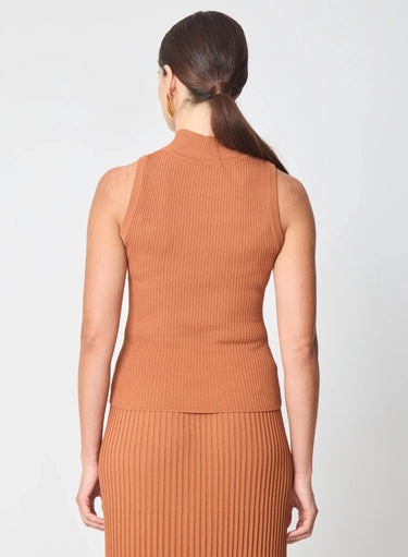 Gilner Farrar Aren Top in Camel