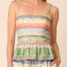 Gilner Farrar Lyra Top in Exumas Print