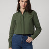 Gilner Farrar Madilyn Shirt in Olive Green