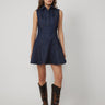 Gilner Farrar Sana Dress in Dark Blue Denim