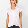 Go Silk Go Anytime Tee in White - Estilo Boutique
