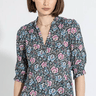 Go Silk Go Darcy Shirt in Needlepoint Ditsy