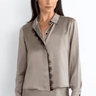 Go Silk Go Lacey Le Top in Pumice