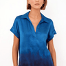 Go Silk Go Luxe Polo Placed in Tangled Up Blue - Estilo Boutique