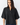 Go Silk Go Polo Lounge Top in Washed Black