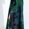 Go Silk Go Slit Difference Skirt Print in Coastal Lagoon