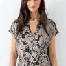 Go Silk Go Wrapper's Delight Top in Lacey Vine