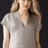 Go Silk Go Wrapper's Delight Top in Sand