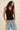 Goldie Tee Celeste Organic Micro Rib Shell in Black