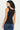 Goldie Tee Variegated Rib Tank in Black