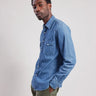 Hartford Phoenix Shirt in Indigo - Estilo Boutique