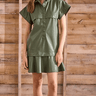 Hunter Bell Addison Dress in Olive
