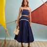 Hunter Bell Allegra Skirt in Deep Sea